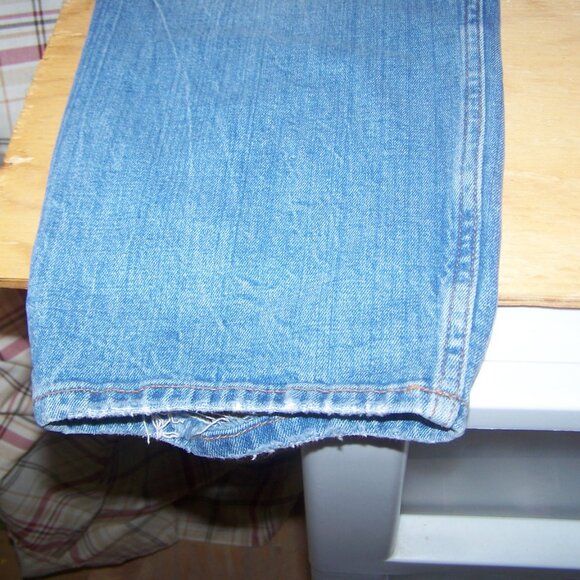 Abercrombie & Fitch The Ankle Straight Ultra High Rise Jeans Sz 31 (12S) - Picture 4 of 9